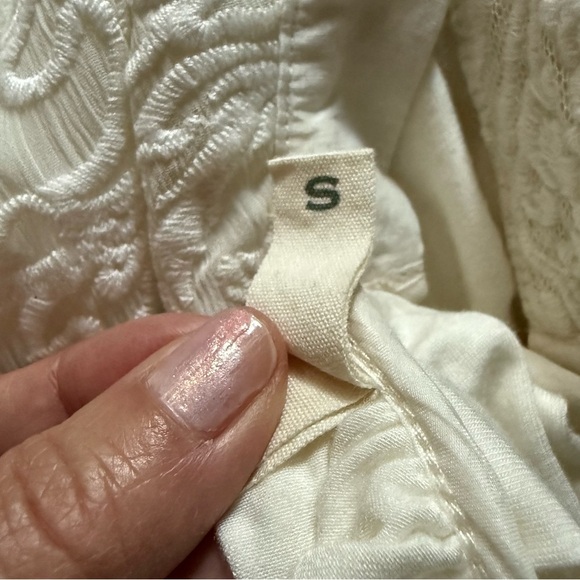 Anthropologie Tiny Embroidered Shirt Dress – Size Small – Boho Chic Style - Picture 3 of 5